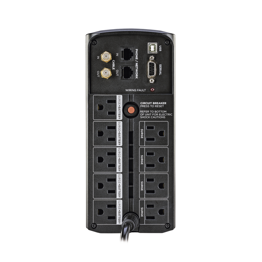 NO BREAK CYBERPOWER CP1000AVRLCD 1000 VA/ 600 WATTS, INTERACTIVO,TORRE