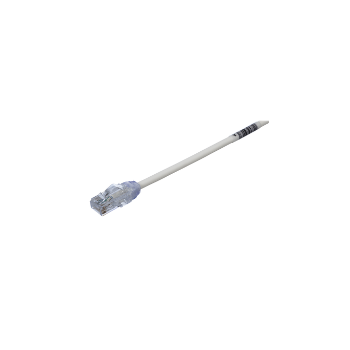 Cable de Parcheo UTP Cat6A / 28AWG / CM-LSZH / 0.5 m (1.64 ft) / Blanc