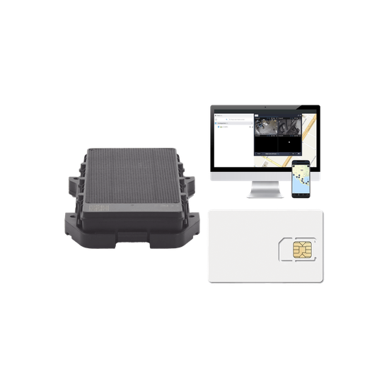 Rastreador GPS 4G / Panel Solar Integrado / IP67 / Batería 10000 mAh /