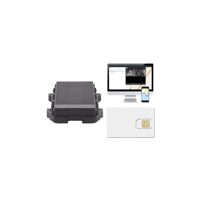 Rastreador GPS 4G / Panel Solar Integrado / IP67 / Batería 10000 mAh /