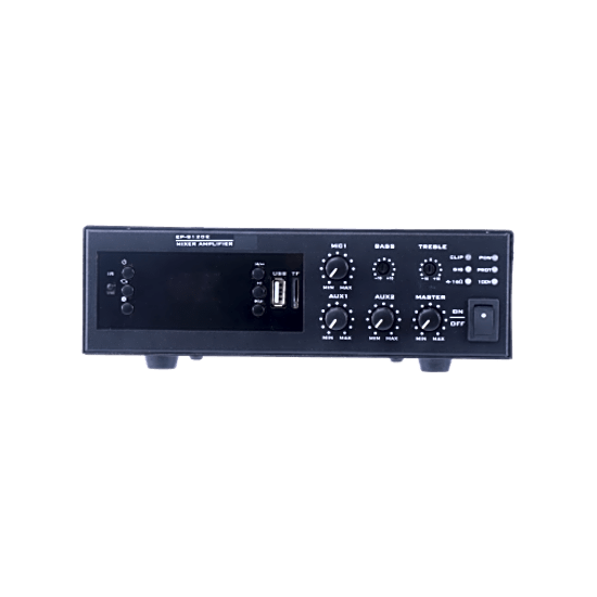 Amplificador de Potencia Digital / 120W / Salida 4~16Ω o 100V / Entrad