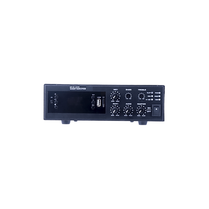 Amplificador de Potencia Digital / 120W / Salida 4~16Ω o 100V / Entrad
