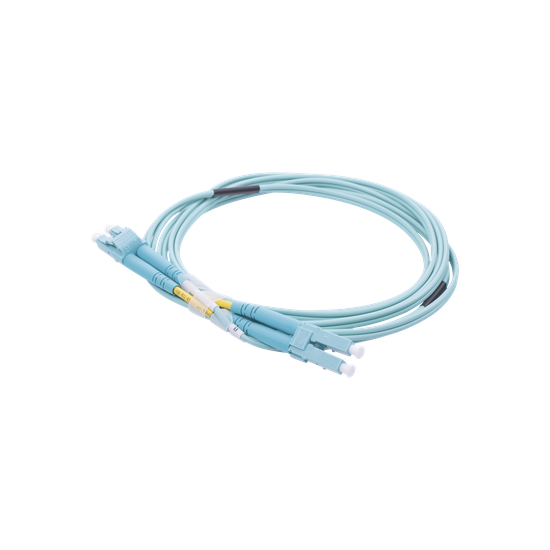 Jumper de Fibra Óptica Multimodo OM3 50/125 LC-LC OFNR (Riser), 2.0 mm