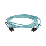 Jumper de Fibra Optica Multimodo 50/125 OM4, LC-LC Duplex, OFNR (Riser