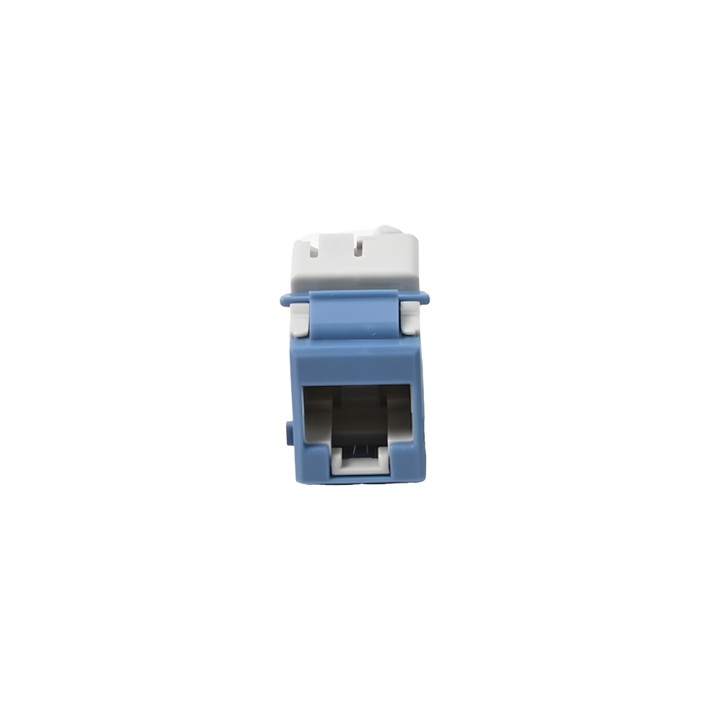 Jack Ultramax Cat6a, Utp, Tipo Keystone, Color Azul, Punch Down