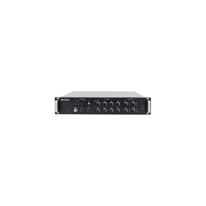 Amplificador de Red | 4 Zonas de 250W | 100V/70v | Calendarización de