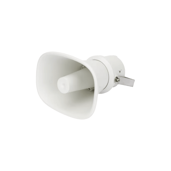 Altavoz Tipo Trompeta | 5 Watts - 30 Watts | Color Blanca | 100 V / 70