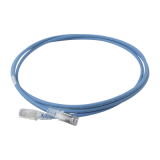 Patch Cord Skinny Cat6A Blindado S/FTP, 2.13 Metros (7 Pies), Diámetro