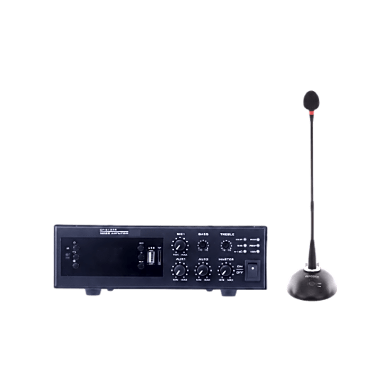KIT de Amplificador de 120W Modelo EPB120E | más Micrófono de Cuello d