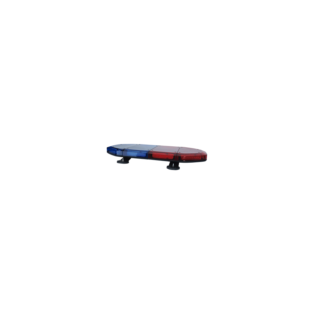 Mini Barra de 24 Pulgadas con 240 LED, Color Rojo/Azul Con Montaje Mag