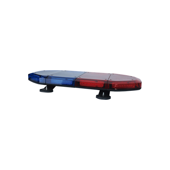 Mini Barra de 24 Pulgadas con 240 LED, Color Rojo/Azul Con Montaje Mag