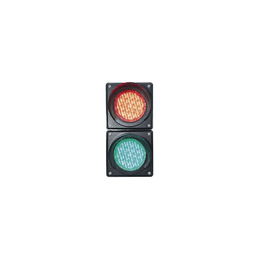 Semáforo / Señalización Rojo y Verde / Diametro 100mm / LED / 110vca.