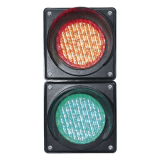 Semáforo / Señalización Rojo y Verde / Diametro 100mm / LED / 110vca.