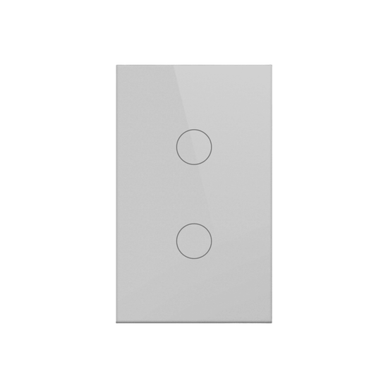 Interruptor Inteligente / 2 Circuitos / ZigBee / Alimentación 100-250V