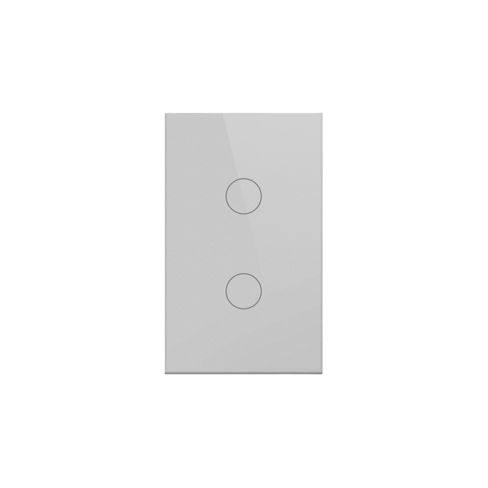 Interruptor Inteligente / 2 Circuitos / ZigBee / Alimentación 100-250V