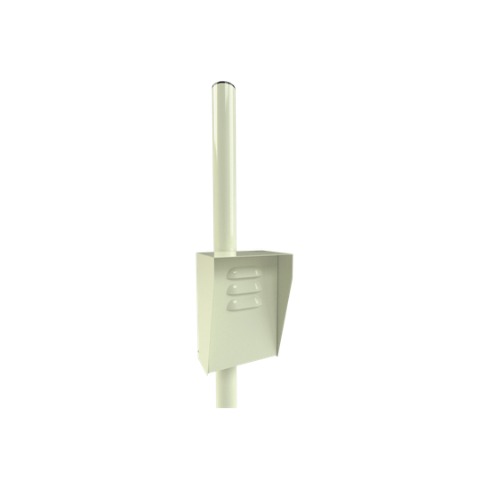 Montaje para piso / Tubo calibre 18 de 2" / Altura 2.5 m (8.2 ft) / Ga