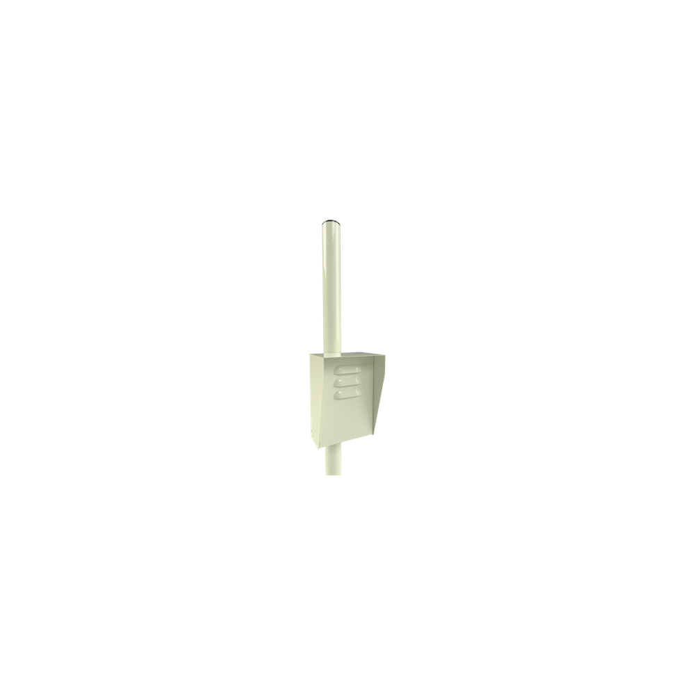 Montaje para piso / Tubo calibre 18 de 2" / Altura 2.5 m (8.2 ft) / Ga