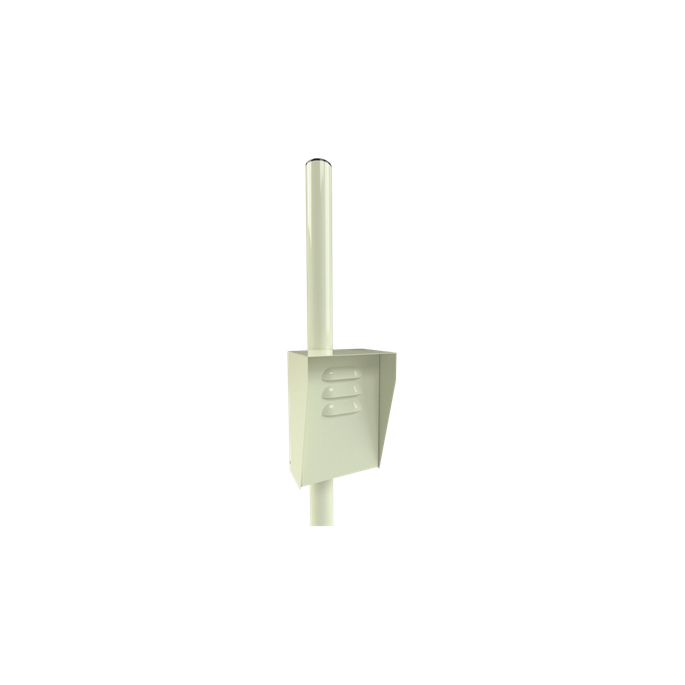 Montaje para piso / Tubo calibre 18 de 2" / Altura 2.5 m (8.2 ft) / Ga