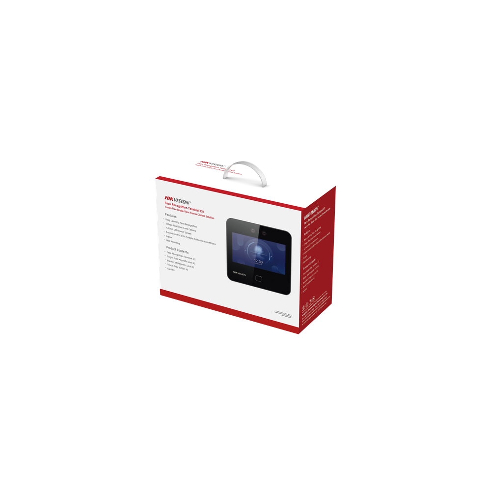 Kit de Control de Acceso TODO INCLUIDO con Lector de Rostros, QRs y Ta