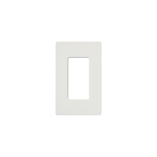 Tapa Color Blanco Satin para interruptor o dimmer Lutron, 1 gang, limp