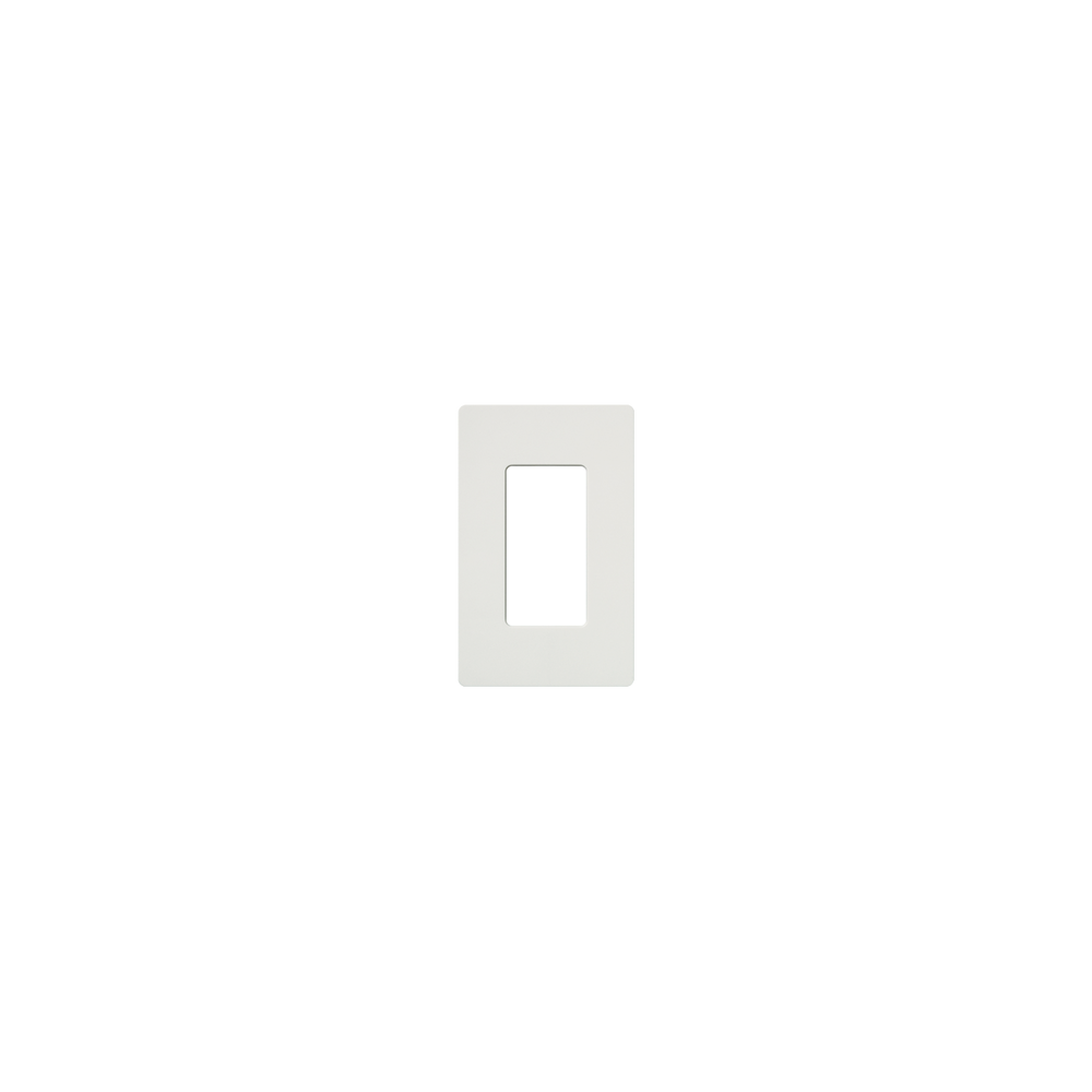 Tapa Color Blanco Satin para interruptor o dimmer Lutron, 1 gang, limp