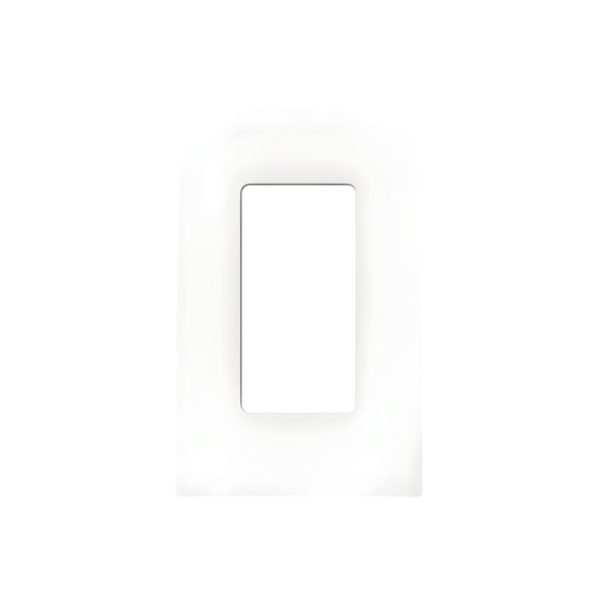 Tapa Color Blanco Satin para interruptor o dimmer Lutron, 1 gang, limp