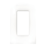 Tapa Color Blanco Satin para interruptor o dimmer Lutron, 1 gang, limp