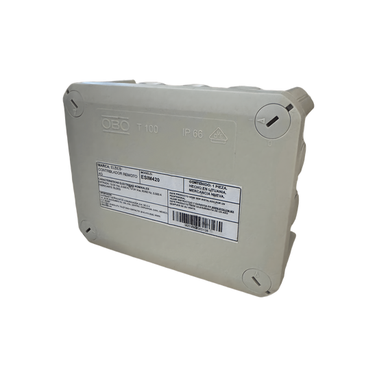 Controlador Remoto 4G con Activación vía APP o Llamada | Caja Nema IP6