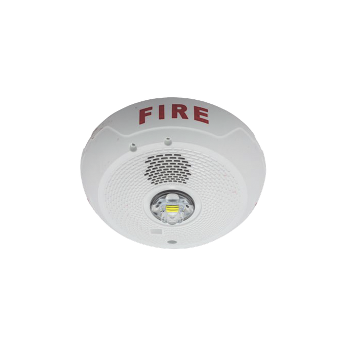 Sirena con Estrobo LED / 2 Hilos / Techo / Candela Seleccionable 15-17