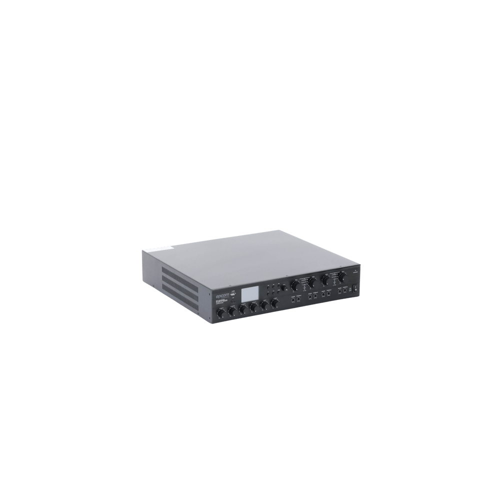 Amplificador Mezclador Matricial | 4 zonas | 240w por canal | 6 entrad