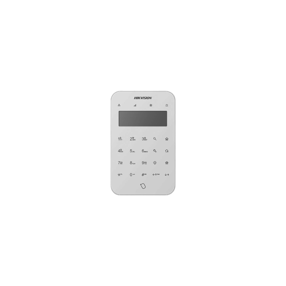 (AX PRO) Teclado Inalámbrico con Pantalla LCD para Armado y Desarmado
