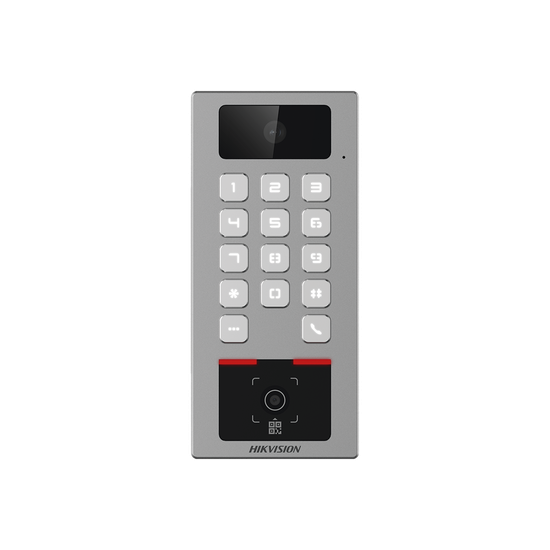 Teclado con Lector Físico de QRs para Exterior Antivandálico IP65 & IK