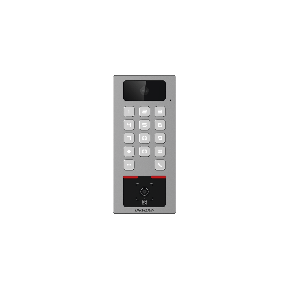 Teclado con Lector Físico de QRs para Exterior Antivandálico IP65 & IK