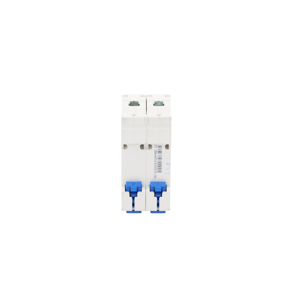 Pastilla para Riel Din, 2 Polos, 16 Amp, Vca:110/415v, 6kA, Catálogo: