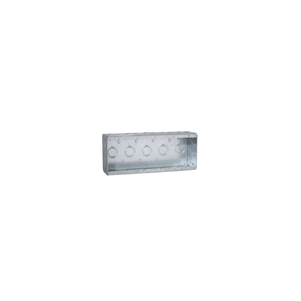 Caja Multigang de 5 Gang / Profundidad 2 1/2" / 19 Entradas 1/2"-3/4".