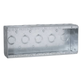 Caja Multigang de 5 Gang / Profundidad 2 1/2" / 19 Entradas 1/2"-3/4".