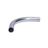 Curva/Codo de 90° de 1 1/4" (32mm) pared delgada galvanizado etiqueta