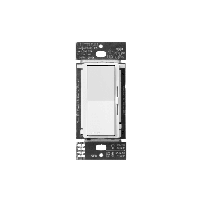 (Caseta Wireless) DIVA Atenuador de pared. Aumenta/Disminuye Intensida