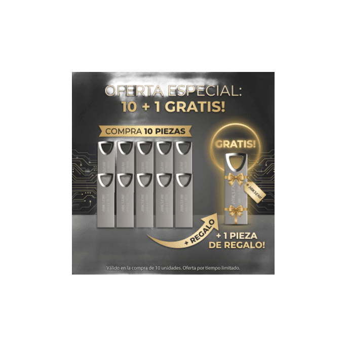 KIT 10 + 1 de Memoria USB M200 de 32 GB / USB 3.0