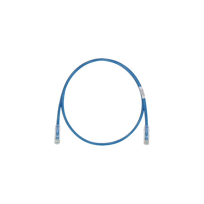 Cable de Parcheo TX6, UTP Cat6, 24 AWG, CM, Color Azul, 1.52 Metros (5