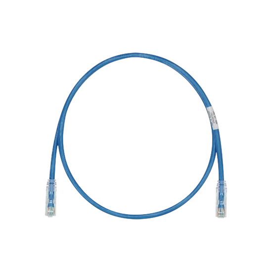 Cable de Parcheo TX6, UTP Cat6, 24 AWG, CM, Color Azul, 1.52 Metros (5