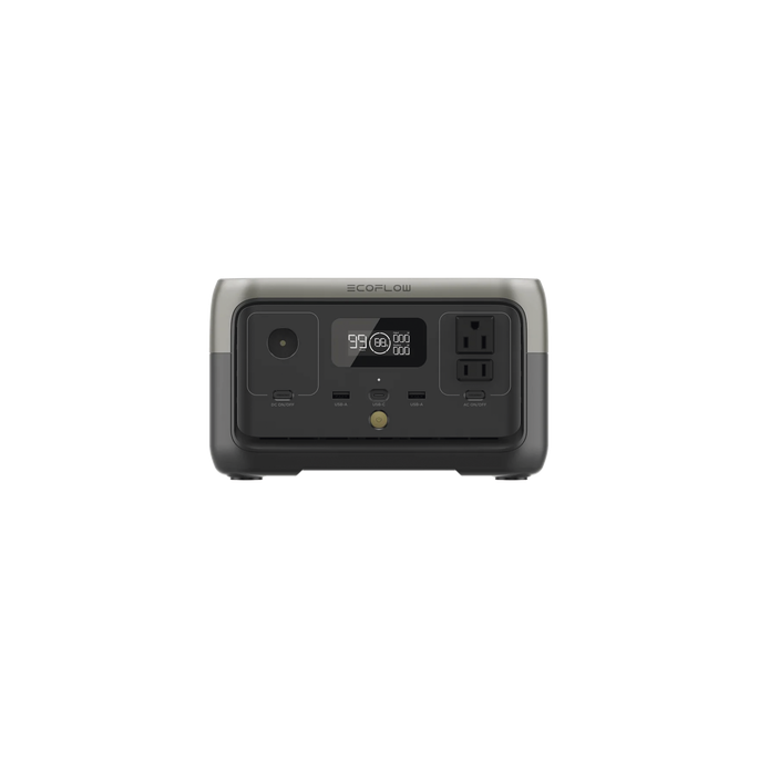EcoFlow River 2 | Estación de Energía Portátil 256Wh Litio LFP / 2 AC