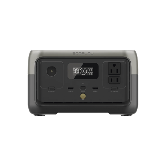 EcoFlow River 2 | Estación de Energía Portátil 256Wh Litio LFP / 2 AC