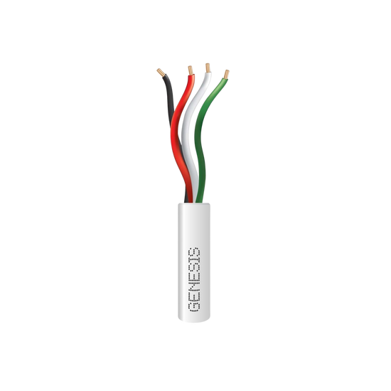 Bobina de 305 Metros (1000 Pies) / Cable de Cobre / 4 x 22 AWG / Riser