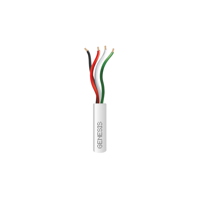 Bobina de 305 Metros (1000 Pies) / Cable de Cobre / 4 x 22 AWG / Riser