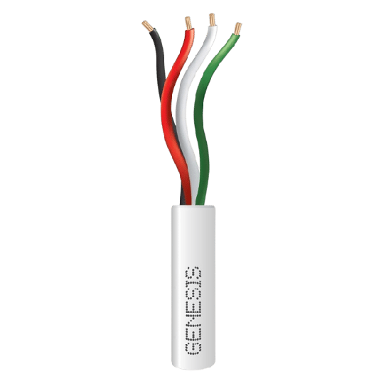 Bobina de 305 Metros (1000 Pies) / Cable de Cobre / 4 x 22 AWG / Riser