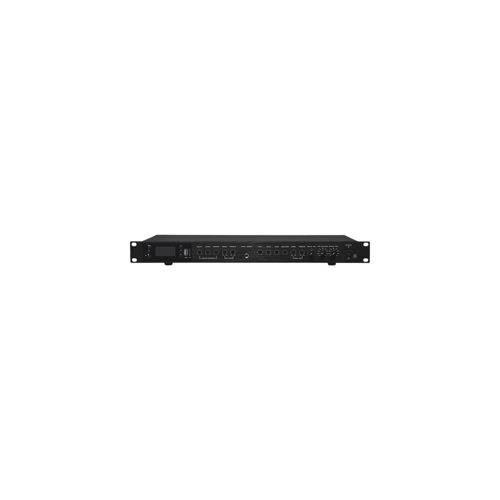 Amplificador de Audio | 2 x 60W | Baja Impedancia 4 - 8Ω | Reproductor