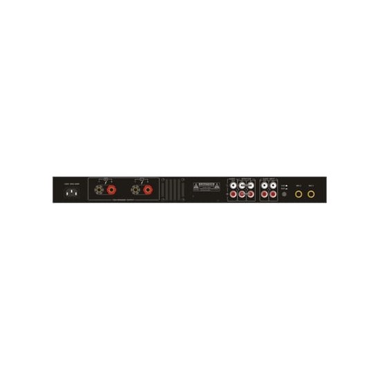 Amplificador de Audio | 2 x 60W | Baja Impedancia 4 - 8Ω | Reproductor