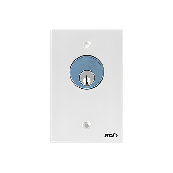Interruptor con Llave / Acción Mantenida / SPDT 3A @ 125 VCA / Alumini