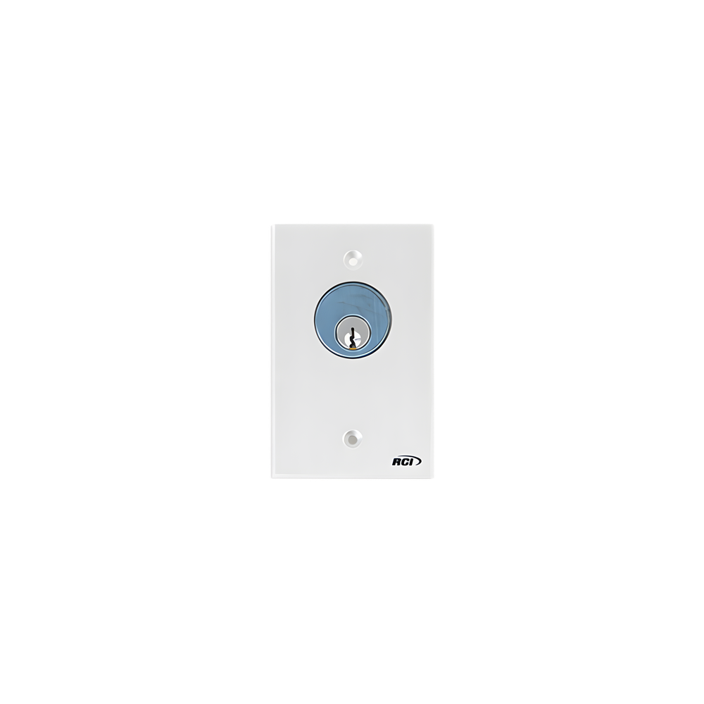 Interruptor con Llave / Acción Mantenida / SPDT 3A @ 125 VCA / Alumini